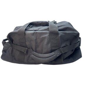 L.L.Bean Black Extra Large Duffel Bag With Handles & Shoulder Strap 30"x14"x14"